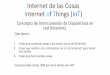 Que hacen: Concepto de Interconexión de Dispositivos en Internet … · 2019. 8. 30. · Internet of Things (IoT) Concepto de Interconexión de Dispositivos en red (Internet). Que