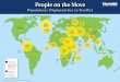 People on the Move - Trócaire · People on the Move Populations * Displaced due to Conflict Key the number of refugees, asylum seekers, Internally Displaced Persons, returnees and