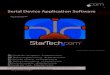 Serial Device Application Software - StarTech.com · Serial Device Application Software *actual product may vary from photos. Instruction manual Use of Trademarks, Registered Trademarks,