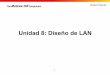 Unidad 8: Diseño de LAN€¦ · 2 School Spain Capacidades de un diseño LAN Todas las redes comparten un número determinado de capacidades. Su desarrollo determina la calidad del