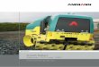 Trench Rollers Rammax 1575 and 1585 - ammann.co.uk · New to the trench roller range is the Rammax 1575 with both articulation and oscillation. It sets new standards regarding noise
