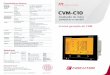 Características técnicascircutor.cat/docs/DP_CVM-C10_PT.pdf · RS-485 MC3 Power % max PF Cosφ CVM-C10 Analisador de redes compacto e versátil (96 x 96 mm) Medição em redes monofásicas,