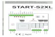 START-S2XL 100511 VXX08 IT 2017. 9. 18.¢  START-S2XL Istruzioni ed avvertenze per l¢â‚¬â„¢installatore Centrale