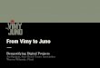 From Vimy to Juno€¦ · Demystifying Digital Projects Jen Sguigna, Juno Beach Centre Association Warren Wilansky, Plank. ABOUT FROM VIMY TO JUNO The From Vimy to Juno Travelling