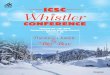 ICSC Whistler Conference 2016 Program FINAL...ICSC CONFERENCE January 24 – 26, 2016 • Fairmont Chateau Whistler Resort • Whistler, BC 3 #WHISCONF Sunday, January 24 Registration