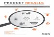 PRODUCT RECALLS - SGS · 2017. 7. 21. · PRODUCT RECALLS JULY 1-15, 2017 P. 14 JURISDICTION OF RECALL PRODUCT NAME PICTURE DETAILS NORTH AMERICA (US & CANADA) (CONTINUED) US Exercise