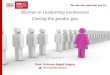 Women in Leadership Conference Closing the gender gap links/Women in Leadership... · Women in British Politics: a short history 1903: Emmeline Pankhurst founds the Women's Social