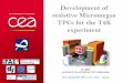 Development of resistive Micromegas TPCs for the T2K ... · THE T2K EXPERIMENT THE ND280 NEAR DETECTOR | 08/05/2019 | MPGD2019 | 2 5,6 m 8 m 22.5 kt ~200 kt (Hyper-K) Development