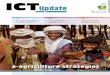 e-agriculture strategies - CTA€¦ · e-agriculture strategy e-agriculture strategies. e-agriculture strategies 2 Guest editor Harnessing ICT strategies for ACP agriculture Harsha
