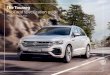 The Touareg Price and specification guide · 2020. 4. 16. · The Touareg breathes fresh air into the premium SUV class with impressive proportions, pioneering technology and the