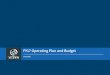FY17 Operating Plan and Budget - ICANN · 2 – Planning and Budget Overview 9 3 – ICANN Operations 11 ... An overview of ICANN’s FY17 Budget, combining ICANN Operations and the