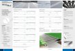 UV protected CORRUGATED PROFILES WAVE PROFILES PROFILE ... · sheets in width should be 120 mm END PROTRUSION At the end of the covering the sheets must not protrude more than 100