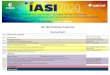 IASI 2020 Preliminary Programme - IASI Conference 2020...IASI 2020 Preliminary Programme Monday 20 April 11:00 Welcome coffee & registration 13:30 Opening session Adrien Deschamps
