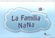 Diapositiva Familia NaNa . La nana de mam£Œ CATA sonaba como una 25 La Familia NaNa . La nana de pap£Œ