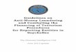 Guidelines on Anti-Money Laundering and Combating the ... · 5.5.2 Correspondent banking 5.6 Reliance on intermediaries for CDD ... These guidelines are issued by the Seychelles Financial