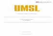 University of Missouri Saint Louis CLSS Instruction Guide ... · CLSS Instruction Guide for Schedulers Proprietary and Confidential 3 . ACTION . TIP . CAUTION 1.0 Getting Started