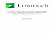Lexmark CX920, CX921, CX922, CX923, CX924, XC9235, XC9245, … · Lexmark CX920, CX921, CX922, CX923, CX924, XC9235, XC9245, XC9255, and XC9265 Multi-Function Printers Security Target