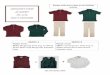 Option 1 Option 2 Pants: Shirt - Marraijmarraij.com/cva/wp-content/uploads/2020/04/CVA-Uniform...Students are not allowed to bring or wear Athletic Cleats to school. Hijabs should
