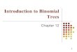 Introduction to Binomial Trees - faculty.fiu.edufaculty.fiu.edu/~dupoyetb/Financial_Risk_Mgt/lectures/Ch12.pdf · Risk-Neutral Valuation l This shows that the stock price earns the