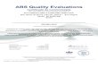 ABS Quality Evaluations - AFV Consultoria e Auditoria · ABS Quality Evaluations ABSQualityEvaluations,Inc.16855NorthchaseDrive,Houston,TX77060,U.S.A. Avalidadedestecertificadopodeserconfirmadaem