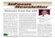 In Focus Newsletter...InFocus Newsletter Oct. 2007 continued from page 1 Focus Technology Group’s sales - through September 2007 - of its Open Solution Windows products for detection