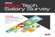 2015 – 2014 Dice Tech Salary Survey · 2015–2014 Dice Tech Salary Survey 4 While salaries rose slightly, satisfaction with wages declined. Half (52%) of technology professionals