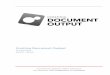 Continia Document Output · Continia Document Output Setup Quick Guide Continia Software A/S 4/15 3. Installation NAV 2013 or later. Doc. Output Page Setup (Merge Actions and FactBoxes