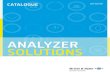 Catalogue: Analyzer Catalogue (BF0209) · This catalogue features our analyzer and data recorder solutions. Ranging from simple, single-channel, hand-held analyzers to large, advanced,