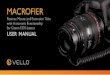 MACROFIER - B&H Photo Video Digital Cameras, Photography ... · 3 • Allows you to reverse mount any Canon EF/ EF-S lens onto your Canon EOS DSLR camera for extreme close-up image