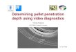 Determining pellet penetration depth using video diagnosticsszepesi/Szepesi_Pellet_penetration.pdf · 2008. 6. 19. · 3. Penetration depth injection line injection tube end separatrix