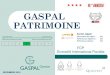 Presentation EUROVAL PLUS€¦ · 4 2. Présentation de GASPAL PATRIMOINE GASPAL PATRIMOINE est un OPCVM diversifié « patrimonial » flexible Objectifs : Dégager une performance