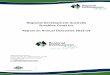 Regional Development Australia Sunshine Coast Inc. Report on Annual Outcomes 2013 … · Regional Development Australia Sunshine Coast Inc. Report on Annual Outcomes 2013-14 RDA Sunshine