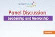 Panel Discussion - STARTALK...Panel Discussion Lisa Huang Healy The College Board. Leadership and Mentorship --How our Peer Coaching System has Impacted the Effectiveness of our Program