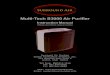 Multi-Tech S3000 Air Purifier · Multi-Tech S3000 Air Purifier Instruction Manual (Please read before using air purifier) Surround Air Division Indoor Purification Systems, Inc. 334