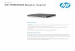 HP MSR2000 Router Series · Performance • Excellent forwarding performance Provides forwarding performance up to 1 mpps (672 Mb/s); meets the bandwidth-intensive application demands