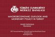 MACROECONOMIC OUTLOOK AND MONETARY POLICY IN TURKEY · MACROECONOMIC OUTLOOK AND MONETARY POLICY IN TURKEY Murat Çetinkaya Governor 2017 Annual Meeting of the IMF and the World Bank