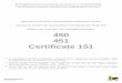 450 451 Certificate 151 · Exonération de la TVA visée à l’article 42, § 3, alinéa 1er, du Code de la TVA VAT exemption provided for in article 42, § 3, subparagraph 1, VAT