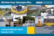 DOE Water Power Technologies Office€¦ · 6 | Water Power Technologies Office eere.energy.gov In pursuing its objectives, the Water Power Technologies Office always endeavors to: