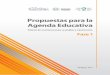 Organización de los Estados Iberoamericanos · Reforma Educativa, el bilingüismo, la formación docente, la administración educativa, la educación indígena. Según informes nacionales