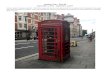 London Trip Part #3 - WordPress.com · London Trip – Part #3 September 1, 2017 – September 4, 2017 Iconic London Telephone Booth – With the crown on top, the red phone booth