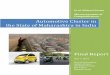Automotive Cluster in the State of Maharashtra in India€¦ · research in cost-saving technologies, product and process improvement, but also green technologies such as hybrid cars
