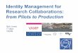 Identity Management for Research Collaborations...platform on which more sophisticated services can be developed • Use the resources installed by CERN at the Wigner Research Centre