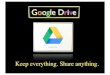 G oogle D rive€¦ · Google Drive beta Google Drive for Mac Download Google Drive Access files on your computer from anywhere. It's free and installs in seconds. All your files