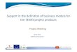 Supportin thedefinitionof businessmodels for theTEMIS ...4.interreg-sudoe.eu/contenido-dinamico/libreria... · • Based on the data published by Eurostat and the European Commission,