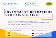 Investment Operations Certificate (IOC) · What you need to know about Investment Operations Certificate (IOC) The IO is the ISI’s most established qualification and is taken by