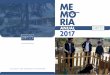 ME MO RIA 2017 ANUAL · 2018. 6. 17. · 2017 ME MO RIA Ctra. Castilla, Km. 5,000 - 28023 Madrid Telf: (+34) 913.070.058  ANUAL