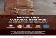 PROTECTING CULTURAL HERITAGE · The first Meeting, held on March 2, 2016 19 B. The second meeting, held on April 28, 2016 20 C. The third meeting, held on May 27, 2016 21 ... which