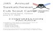 Confirmation Letter - Scouts Canadaskc.scouts.ca/sites/default/files/files/sk/events/Cub... · Web viewCONFIRMATION PACKAGE Included in this letter is information such as: • Camp
