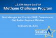Best Management Practice (BMP) Commitment: Distribution ...€¦ · Distribution Segment Webinar February 18, 2016. Tips •All participants will be muted at the beginning of the
