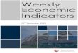 Weekly Economic Indicators · Economic Indicators . Highlights of the Week Real Sector Monetary Sector External Sector Fiscal Sector The total outstanding market liquidity was a surplus